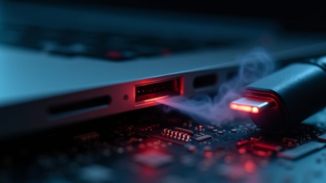 usb type c notification issues